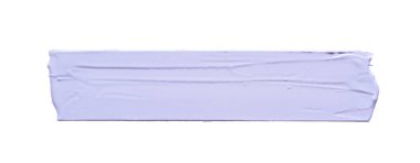 Hafifçe mor vuruş ve yüz krem veya beyaz arka planda izole akrilik boya dokusu