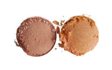 Beyaz arka planda izole edilmiş modaya uygun gölgelerde kırılmış göz farı