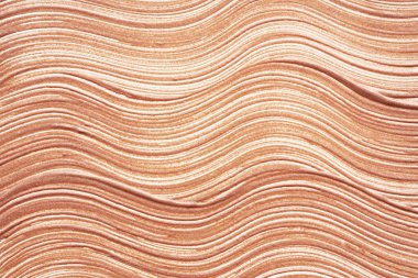 Beyaz zemin üzerinde yumuşak altın desen ve yüz vuruşları fosforlu veya akrilik boya izole