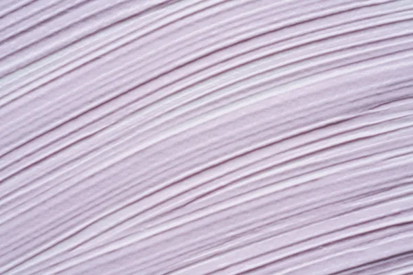 Texture Delicatamente Viola Tratti Maschera Detergente Viso Vernice Acrilica Isolata — Foto Stock