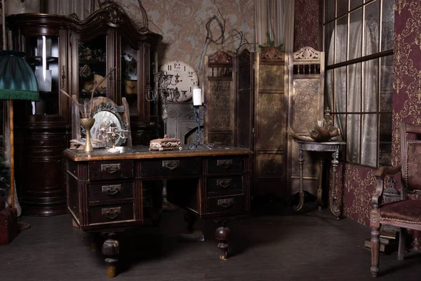 Interior Luxuoso Styl Vintage — Fotografia de Stock