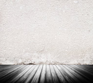 İç doku duvar kağıdı. Boş oda 3d render