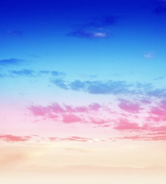 Gökyüzü gündoğumu hava bulutlar panorama