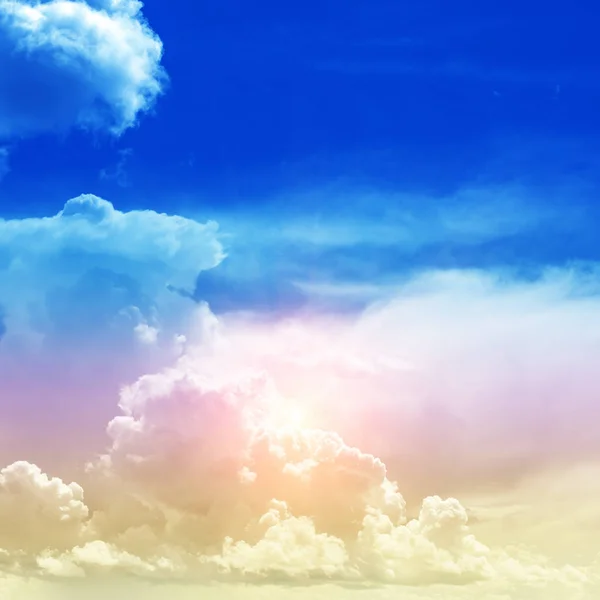 Sky barvy vzduchu mraky — Stock fotografie