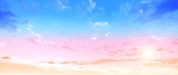 Farbe Himmel Sommer Hintergrund — Stockfoto