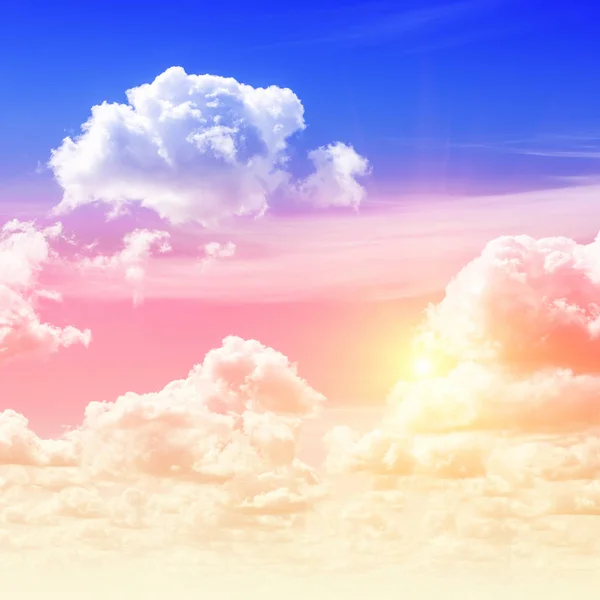 Sky colors air clouds — Stock Photo, Image