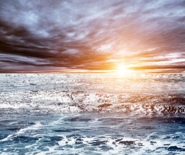 Summer seascape sunrise — Stock Photo, Image