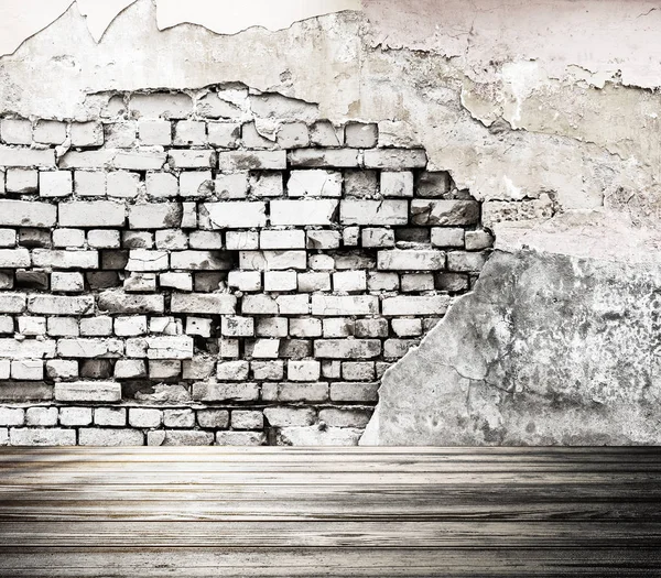 Interior Old Wall Vintage Background Rendering — Stock Photo, Image