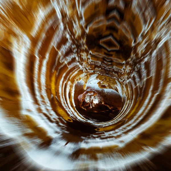 Mağara duvarları soyut. Karışık teknik