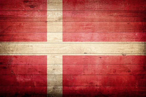 Bandera Nacional de Dinamarca —  Fotos de Stock