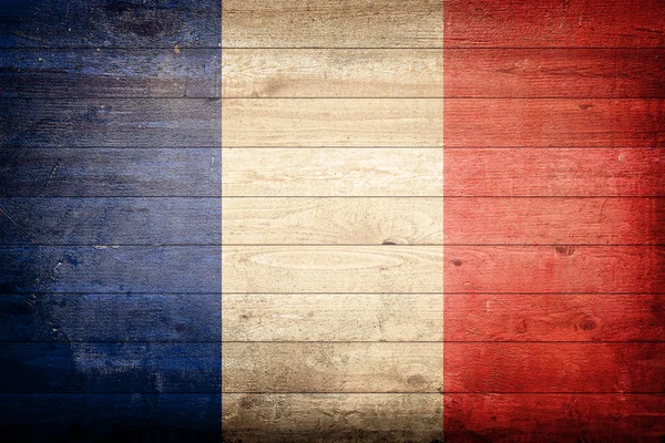 Frankrijk nationale vlag — Stockfoto