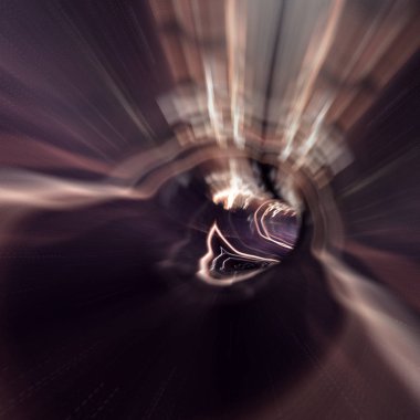 Soyut tünel bulanıklık