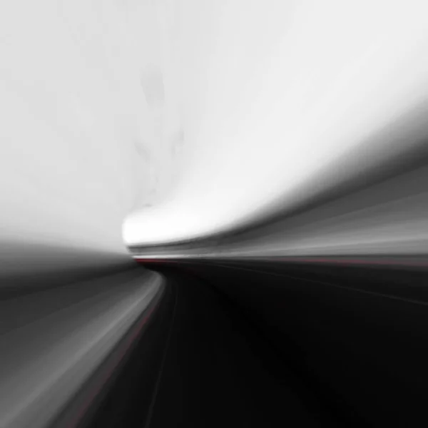 Abstract road tunnel — Stock Photo, Image