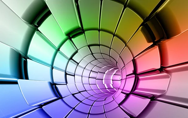 Arco-íris cores tecnologia fundo — Fotografia de Stock