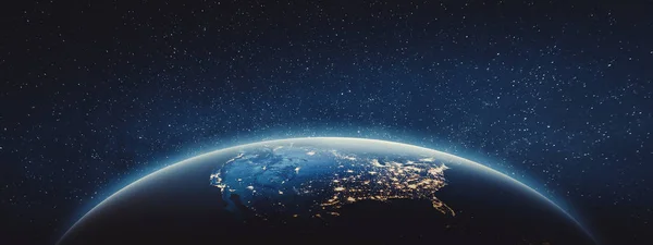 Planet Erde - vereinigte Staaten — Stockfoto