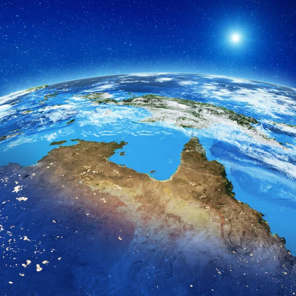 Australie du Nord depuis l'espace — Photo