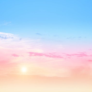 Gökyüzü gündoğumu hava bulutlar panorama