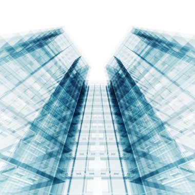 Mimari konsept projelerinin. 3D render