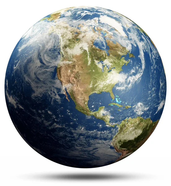 Planeta Terra América — Fotografia de Stock