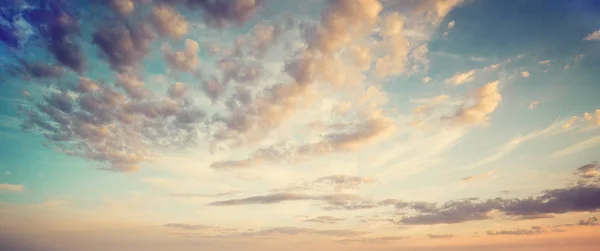 Summer sky clouds — Stock Photo, Image