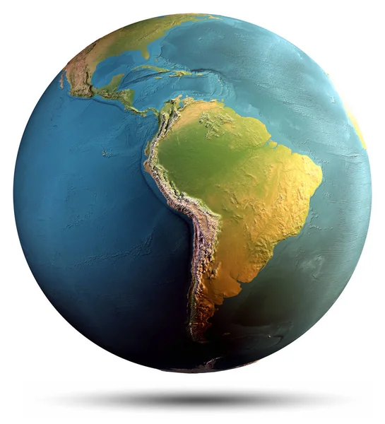 惑星地球大陸 — ストック写真