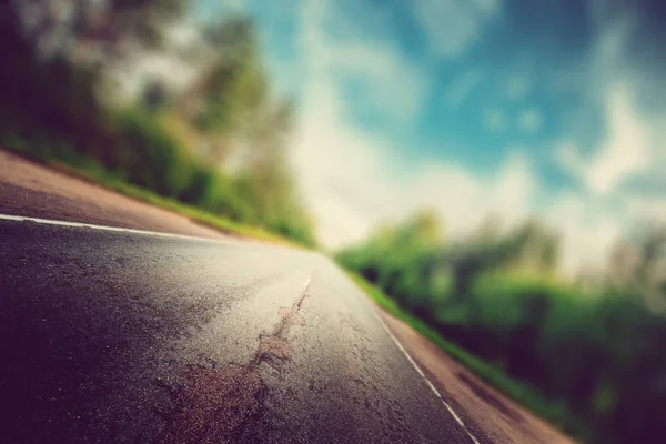 Beautiful highway road blur — Stock Photo, Image