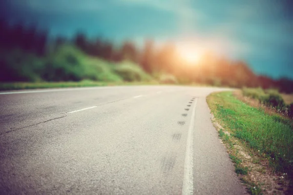 Fondo de carretera de verano —  Fotos de Stock