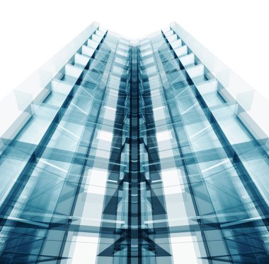 Mimari konsepti. 3D render