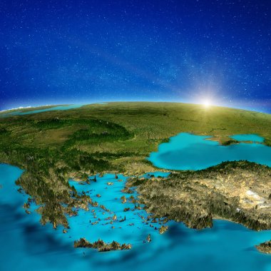 Yunanistan ve Türkiye'de arka plan