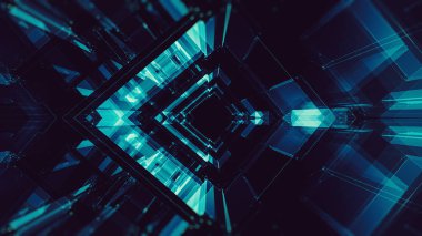 Arka plan. Fütüristik konsept. Uzay teknolojisi. FUTUR