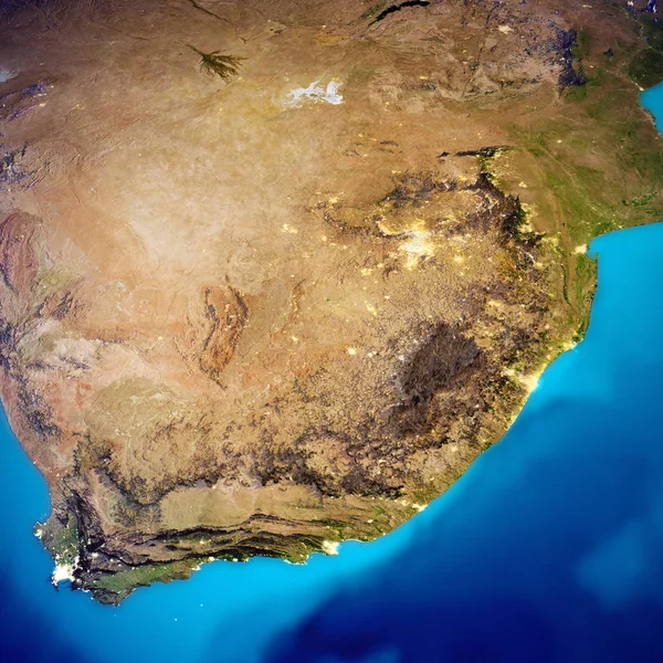 Sudafrica mappa — Foto Stock