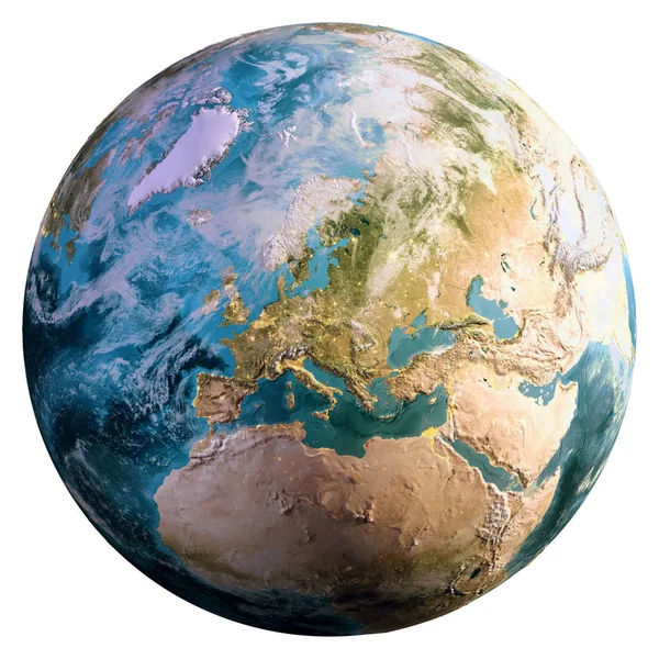 Planète globe terrestre — Photo