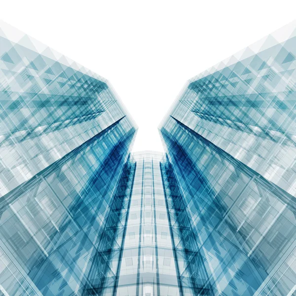 Bina inşaat tasarım. 3D render