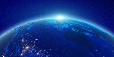 Kanada şehir ışıkları