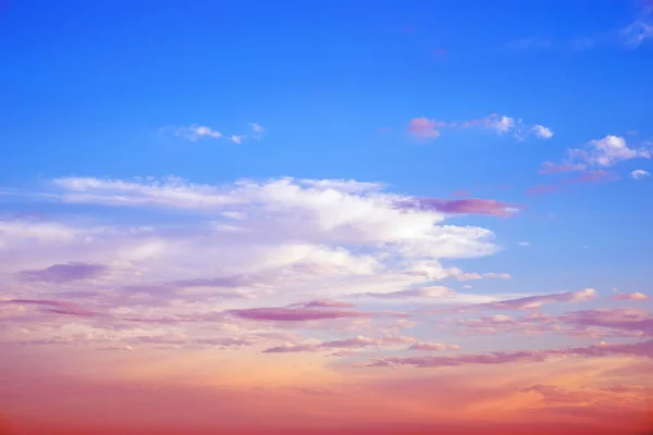 Cor céu verão pano de fundo — Fotografia de Stock