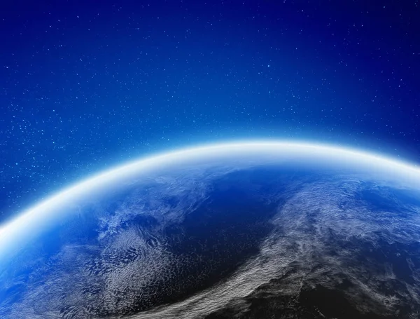 Клімат Землі з космосу — стокове фото