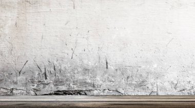 Eski duvarın içi. 3d oluşturma