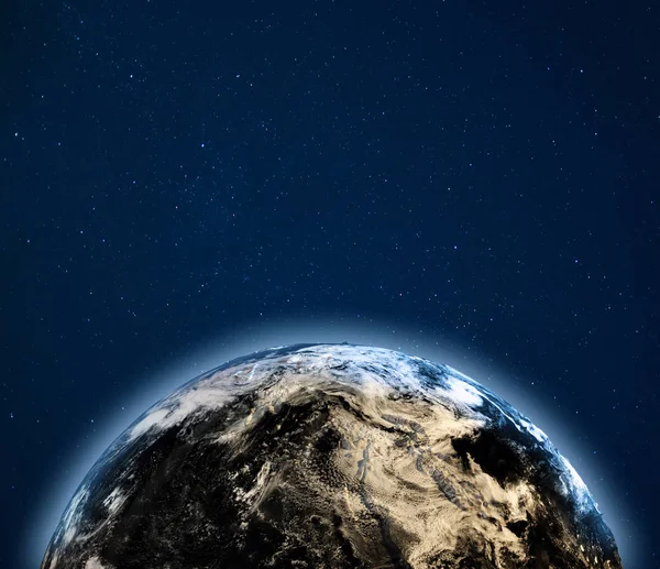 Planeten jorden cyklonen — Stockfoto