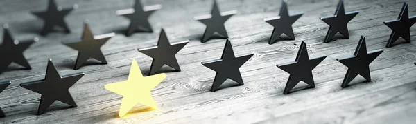 Classificação de estrelas melhor escolha — Fotografia de Stock