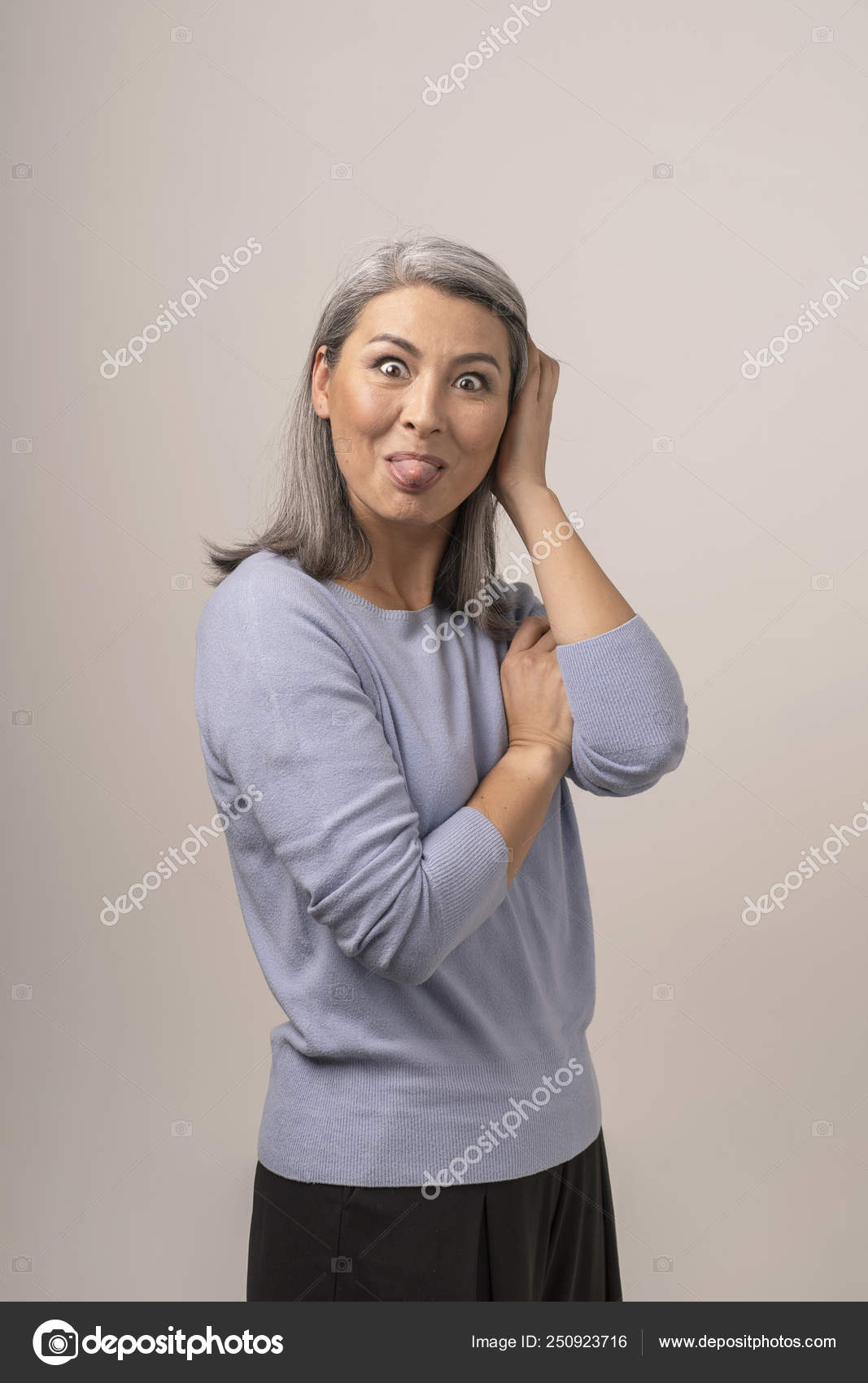 Asian mature woman is showing tongue. portrait Stock Photo by ©svyatoslavlipik 250923716 Asian mature woman is showing tongue. portrait Stock Photo by ©svyatoslavlipik 250923716