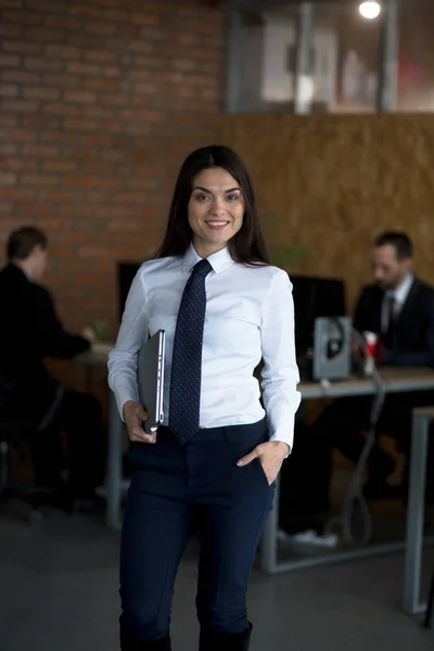 Mujer de negocios que trabaja en la oficina —  Fotos de Stock