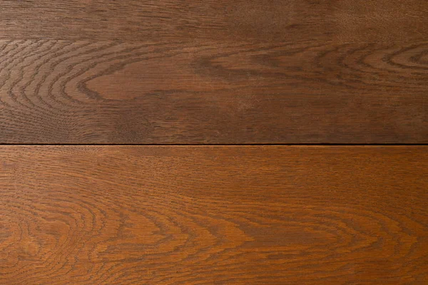 Padrão de placas de madeira envernizado. Textura de madeira de cor marrom tratado ou fundo abstrato. Fechar tiro — Fotografia de Stock