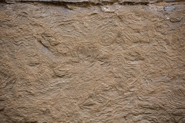 Exfoliační textura starého stavebního kamene. Záběr zblízka. Abstraktní grunge pozadí — Stock fotografie