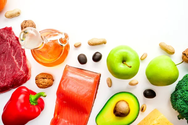 Immagine di prodotti utili per la dieta . — Foto Stock