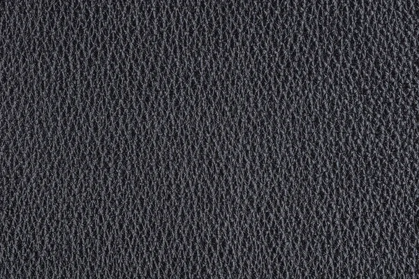 Background with black eco leather, close up – photo image — Stock Photo, Image