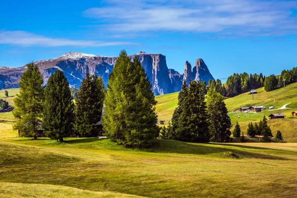 Fantastiskt Tyst Bergsdal Höst — Stockfoto