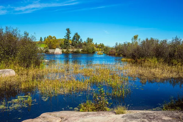 Gammal Pinawa Dam Provincial Heritage Park Kanada — Stockfoto