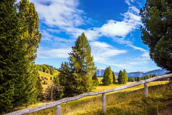 Natural Landscape Quiet Mountain Valley Autumn — Stock Photo, Image