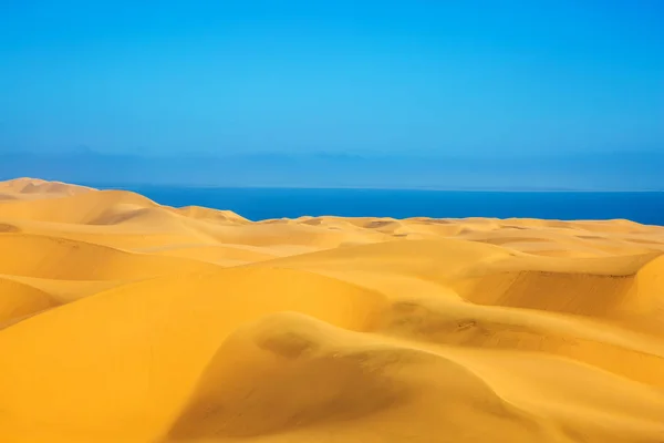 Walvis Bay Namibia Utflykt Med Jeep Längs Unika Kustnära Sanddynerna — Stockfoto