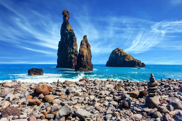 Vulkaninsel Madeira Atlantik Beeindruckende Reise Auf Die Märcheninsel Warmer Sommertag — Stockfoto